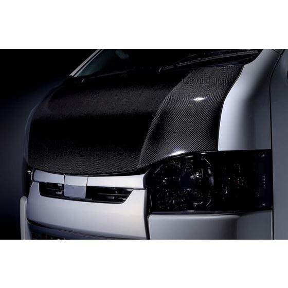 た*き様 ハイエース ボンネット カーボン ハニカムカーボン】By2ボンネット(200系ハイエースナロー標準