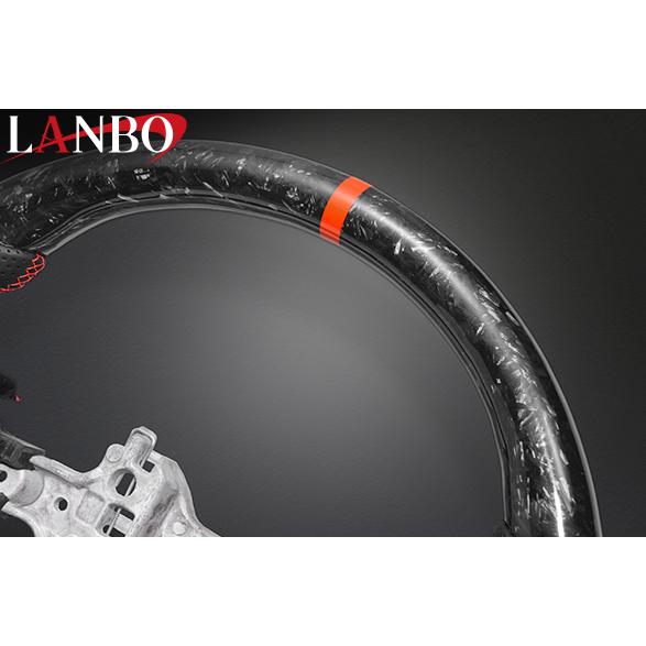 LANBO ランボ プレミアムスポーツステアリング フォージドカーボン
