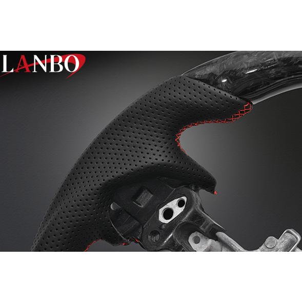 LANBO ランボ プレミアムスポーツステアリング フォージドカーボン