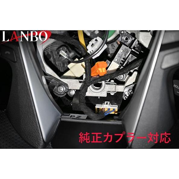 LANBO ガングリップステアリングホイール　ヒーター付き LANBO オリジナル ヒーター内蔵 ステアリング ガングリップ 【30系