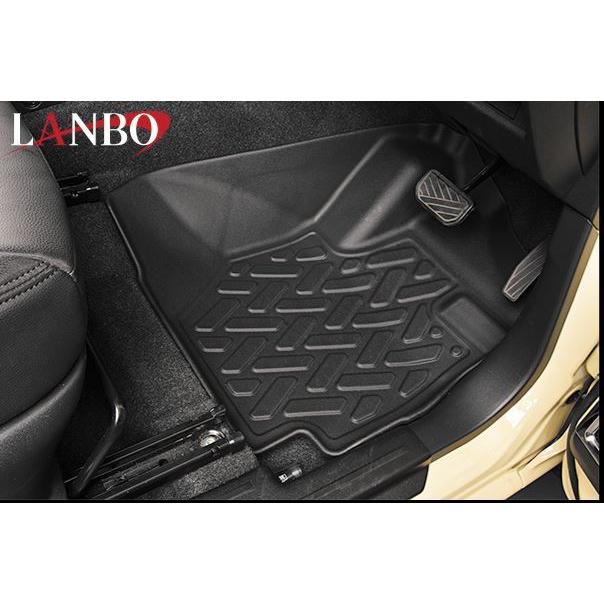 LANBO（ランボ) 3Dフロアマット ジムニー JB64/74【前部席セット 