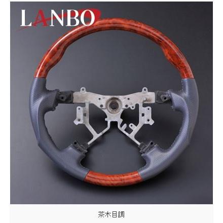 LANBO(ランボ) オリジナルステアリング ガングリップ 200系ハイエース1