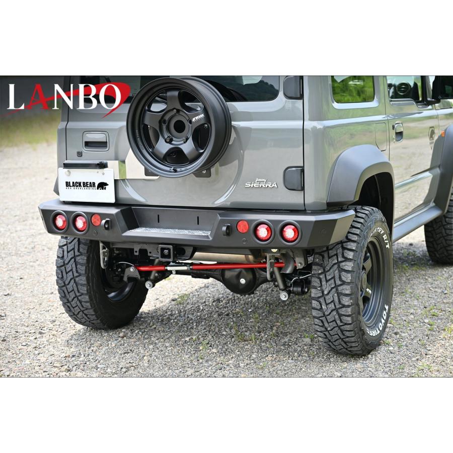 リアアイアンバンパー［JB74Wジムニーシエラ・JC74Wジムニーノマド