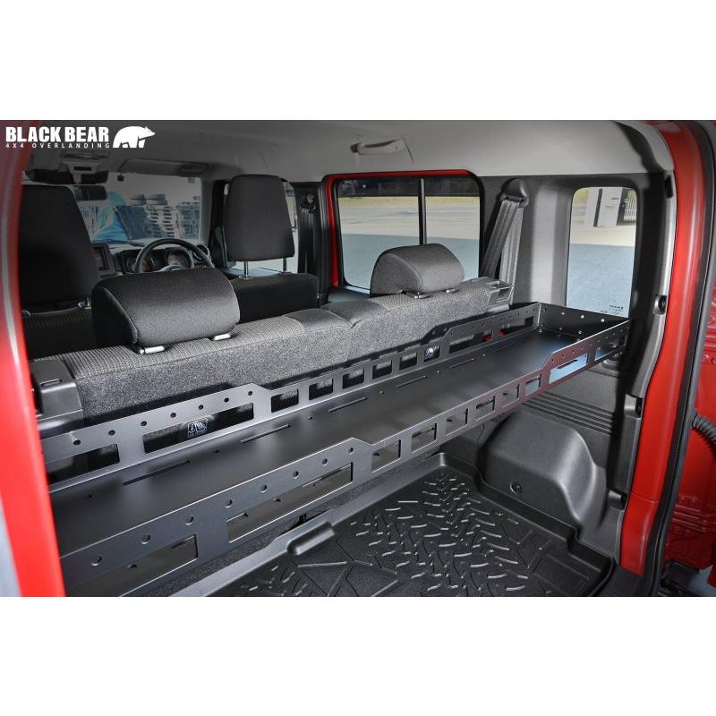 JC74Wジムニーノマド【BLACK BEAR】ラゲッジインナーラックWD105422 ランボ(LANBO)の画像