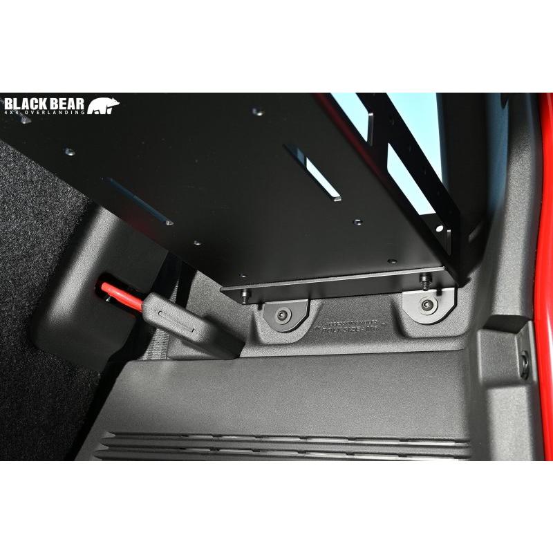 JC74Wジムニーノマド【BLACK BEAR】ラゲッジインナーラックWD105422 ランボ(LANBO)の画像