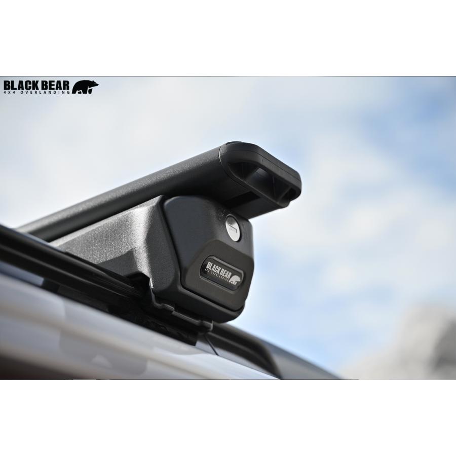 ブラックベアー汎用システムキャリア(ルーフレール用RF010)BLACK BEAR