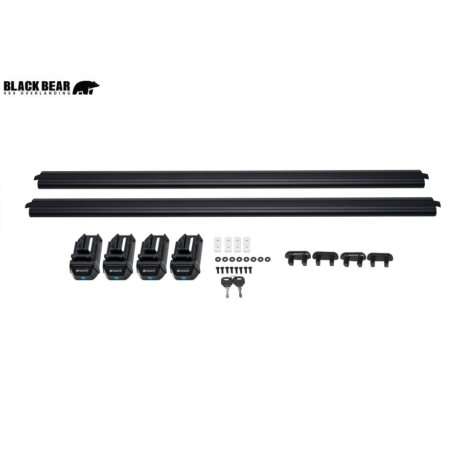 ブラックベアー汎用システムキャリア(ルーフレール用RF010)BLACK BEAR