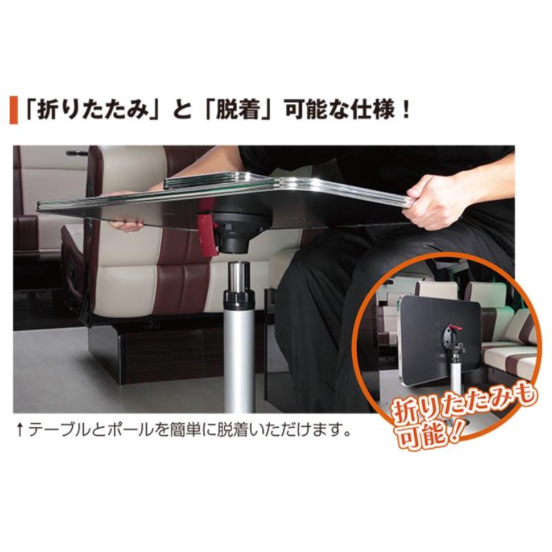 キャンピングテーブルオーバルタイプ汎用タイプ/テーブルポール+