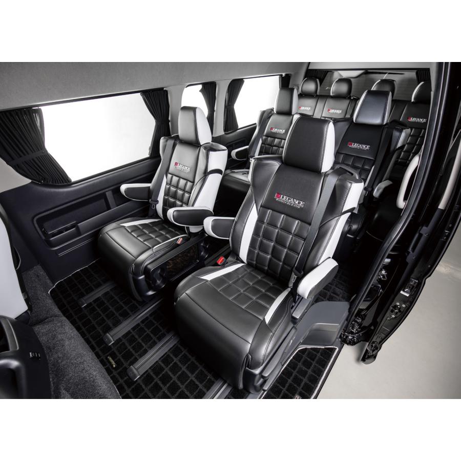 ハイエース グランドキャビン用 レガンス 高級シートカバー 購入価格14万