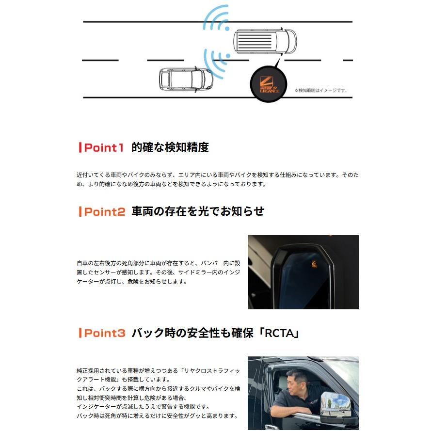 サブロク　ブラインドスポットモーションBSM-200　⑱ ブラインドスポットモーション【BSM】200系ハイエース6型〜(サブロク