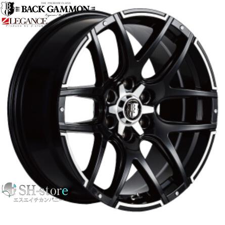 レガンス(LEGANCE/J-CLUB)バックギャモンLM-S6 18インチ【225/50R18