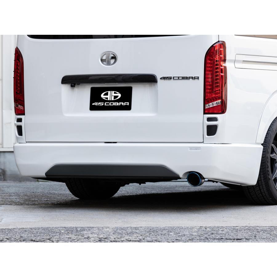 200系ハイエース標準ボディ1〜7型】クリーンルック2リアバンパー