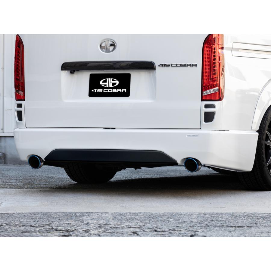 200系ハイエース標準ボディ1〜7型】クリーンルック2リアバンパー