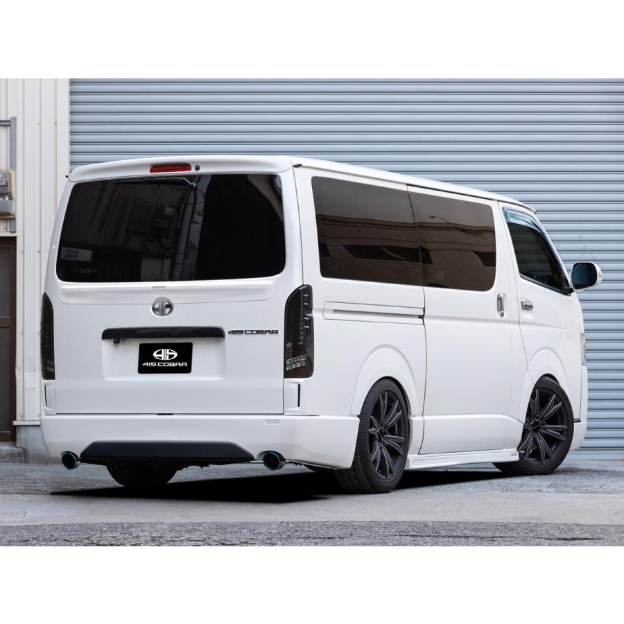 ysnt25 ハイエース リアバンパー パール塗装済み 200系ハイエース標準