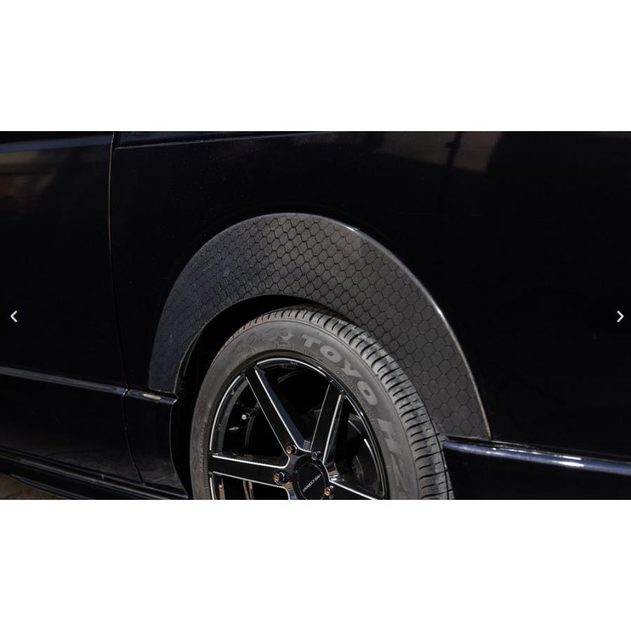 ハイエースフェンダートリム ガレージベリー Vary」200系ハイエース用ローフォルムフェンダートリム