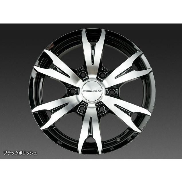 415コブラ バッドラッカーD(7.5J) ブラックポリッシュ 17インチ【厳選