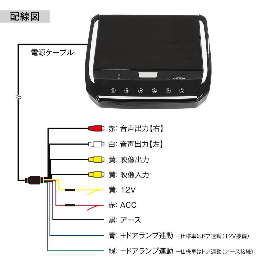 超高画質液晶DVDプレーヤー付きフリップダウンモニター13.3インチ 80系ノア・ヴォクシー・エスクァイア車種専用取付キット付(MAXWIN/マックスウィン)｜sh-store｜11