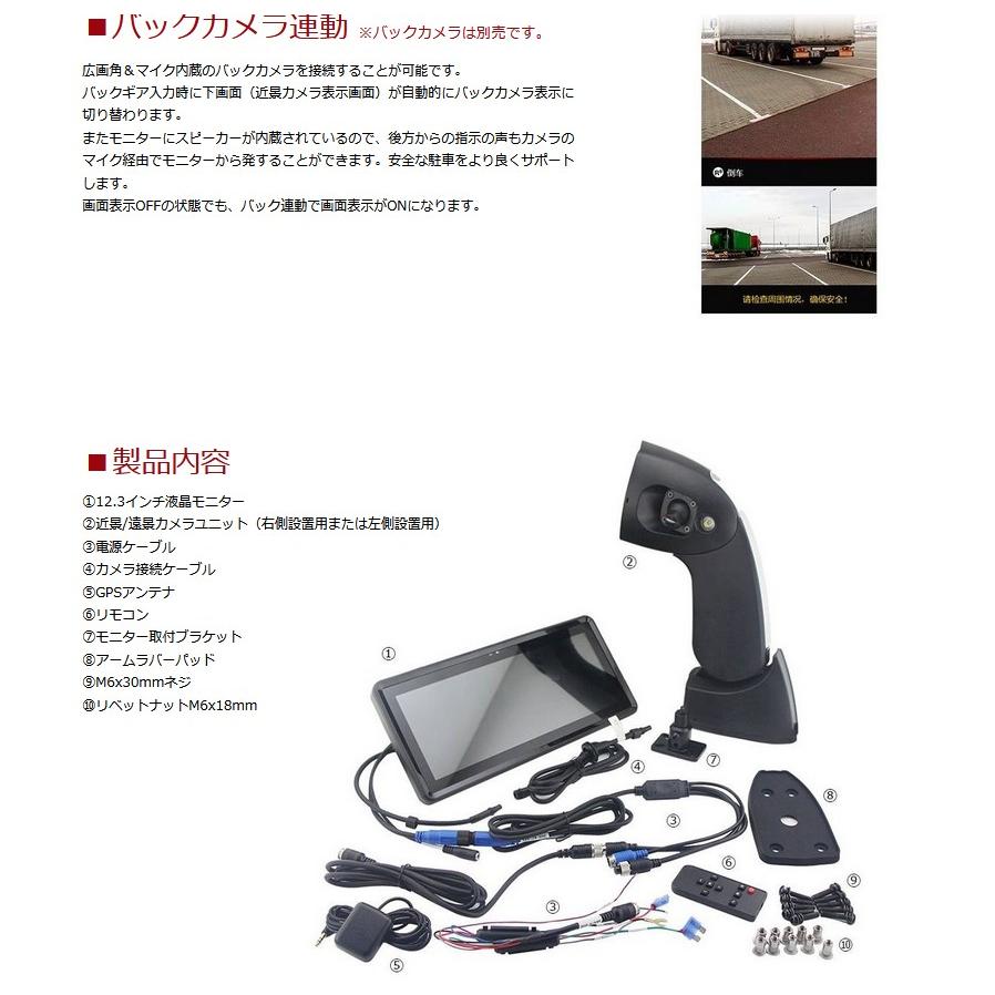 デジタルサイドビューシステム【SV5-SID01L/R】運転席・助手席の下方や