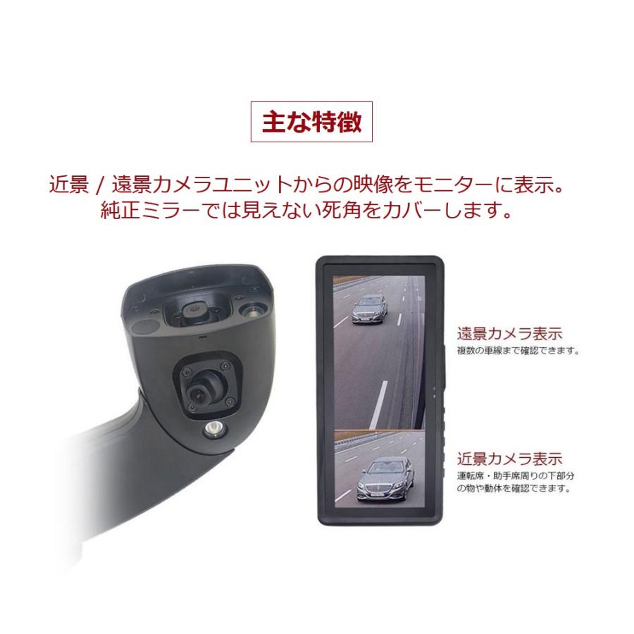 デジタルサイドビューシステム【SV5-SID01L/R】運転席・助手席の下方や