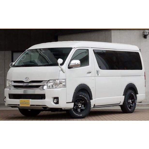 infinity　ハイエース 17インチ タイヤホイールセットBRUT BRUT(ブルート) BR-44 コンクリート 17インチ 【厳選輸入215