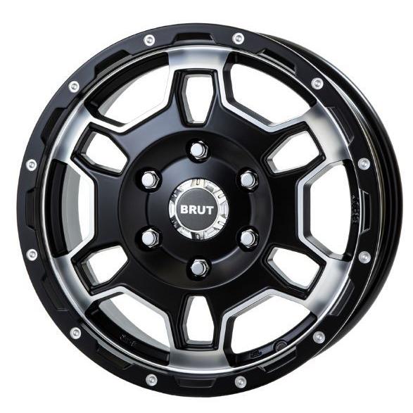 BRUT(ブルート)16インチ、A/T タイヤセット BRUT(ブルート) BR-66 ミリタリーブラック 16インチ 【厳選輸入