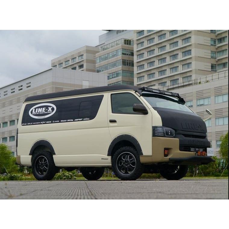 ハイエース　MK-85　17インチ MKW MK-85 ミルドマシンブラック 17インチ 【厳選輸入215/60R17