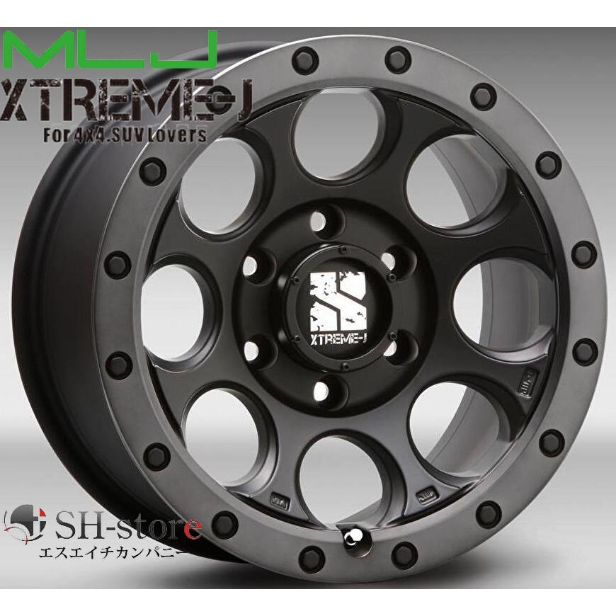 MLJエクストリームJ XJ03フラットブラック17インチ【265/65R17 MLJエクストリームJ XJ03フラットブラック17インチ【265/65R17