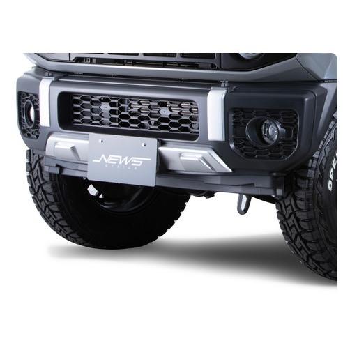 JB64WジムニーB-Styleフロントバンパースポイラー未塗装ニューズ