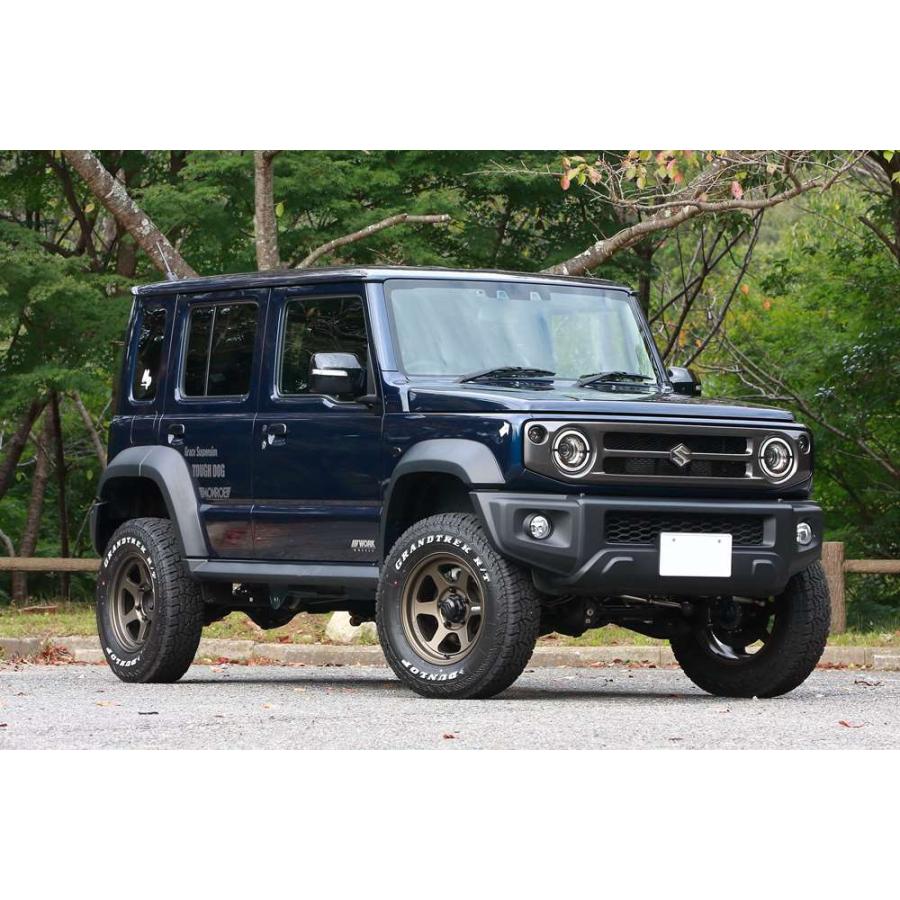 JC74Wジムニーノマド 2インチリフトアップコイルスプリング OVER TECH