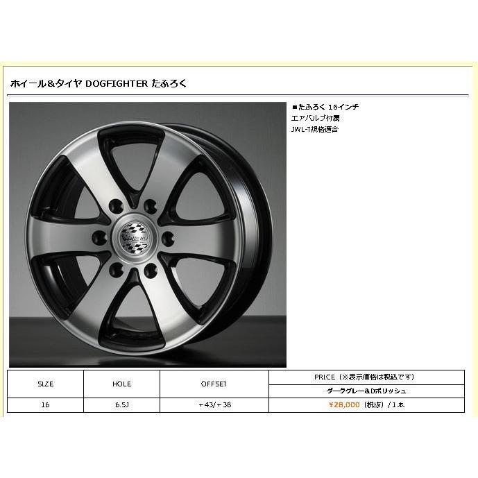 PLOT たふろく16インチ グッドイヤーナスカーホワイトレター