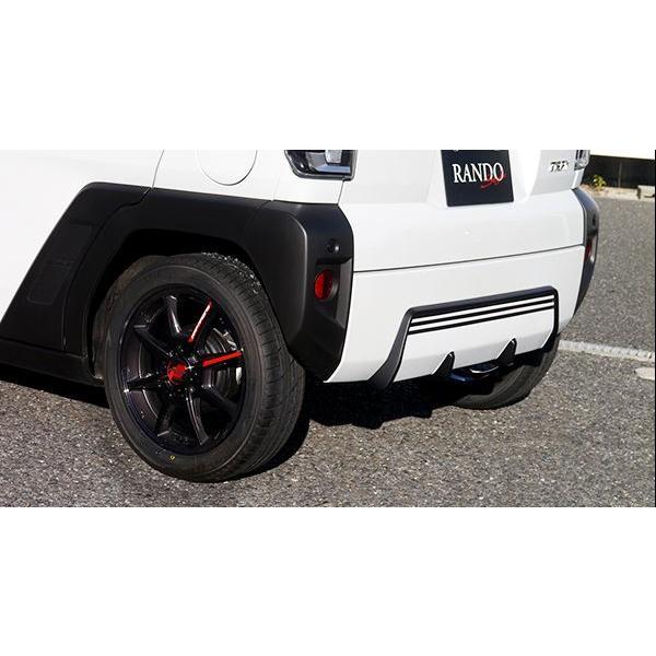 乱人（エアロテックジャパン） リアセンターディフューザー未塗装