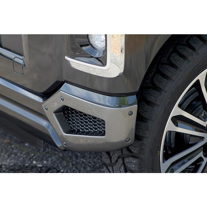 乱人(エアロテックジャパン) フロントサイドダクトカバー未塗装