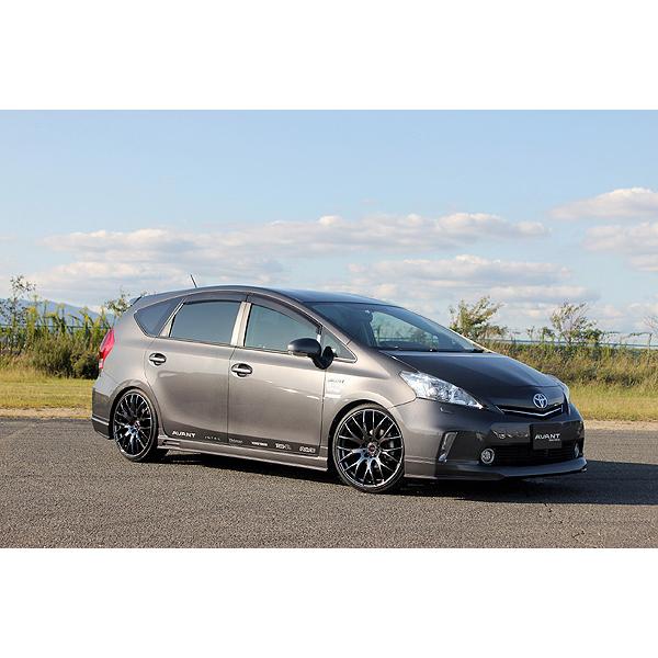 ZVW40/41系プリウスα前期】フロントハーフスポイラー未塗装(乱人 ZVW40/41系プリウスα前期】フロントハーフスポイラー未塗装(乱人