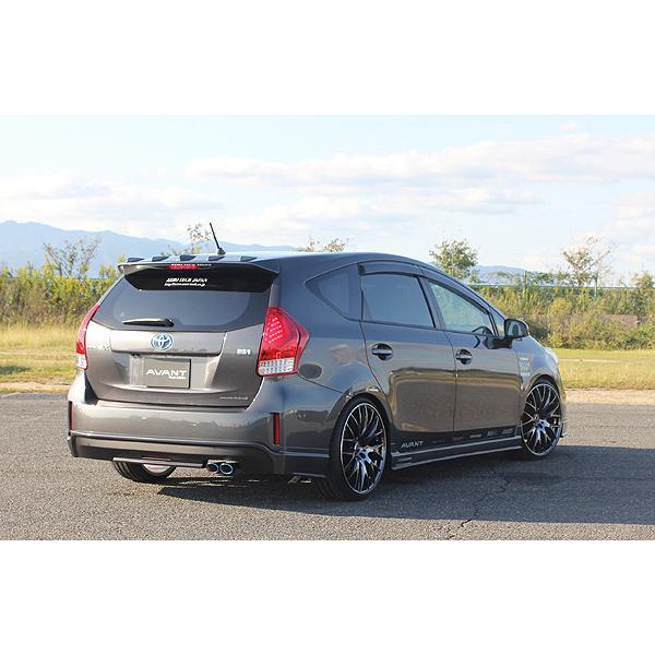 ZVW40/41系プリウスα前期】エアロ3点セット未塗装+LEDセンター ZVW40/41系プリウスα前期】エアロ3点セット未塗装+LEDセンター