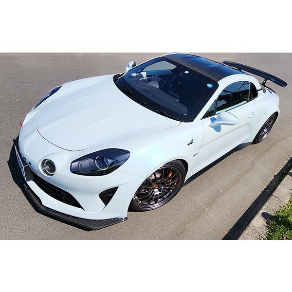 【アルピーヌA110S・GT/ALPINE】DFM5P3/DFM5P4フロントアンダースポイラーカーボン・FRP未塗装(乱人・エアロテックジャパン/WALDコラボ)の画像