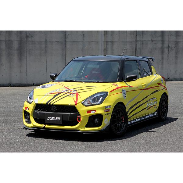 リアウイングスポイラー［FRP未塗装］ZC33Sスイフトスポーツ【エアロ