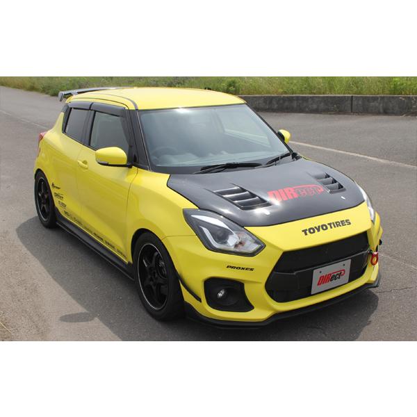 リアアンダーフィン［FRP未塗装］ZC33Sスイフトスポーツ【エアロテック