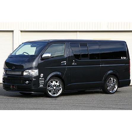 乱人（エアロテックジャパン） サイドステップ 未塗装 200系ハイエース 