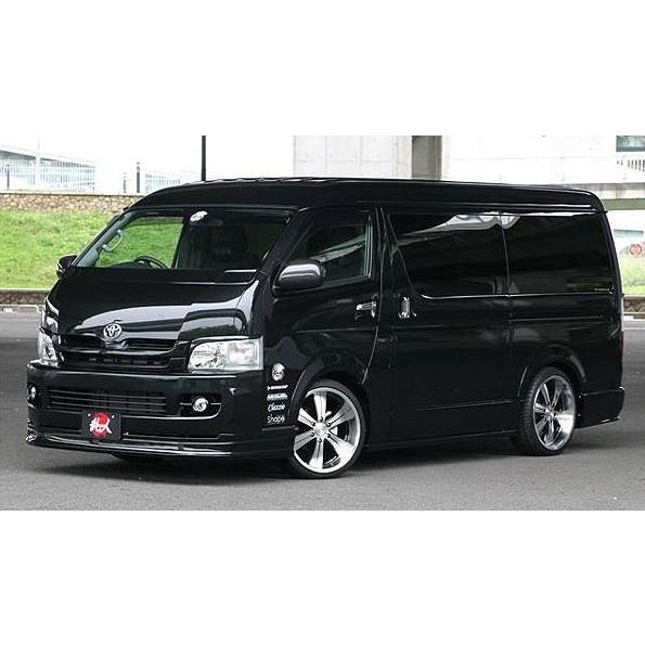 乱人（エアロテックジャパン） フロントハーフスポイラー 未塗装 200系