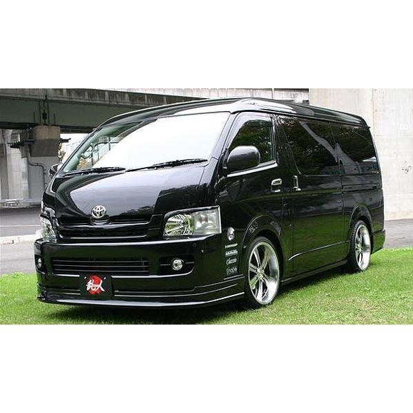 乱人（エアロテックジャパン） フロントハーフスポイラー 未塗装 200系