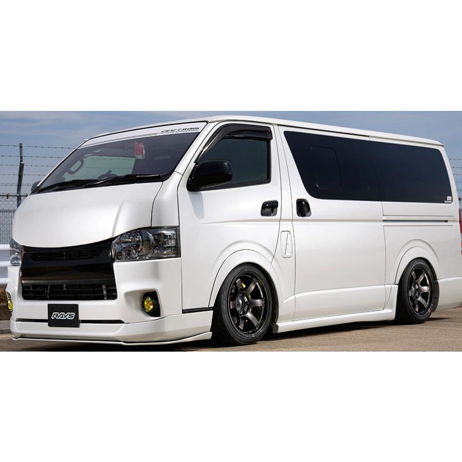 レイズ グラムライツ 57DR-X スーパーダークガンメタ 18インチ【厳選