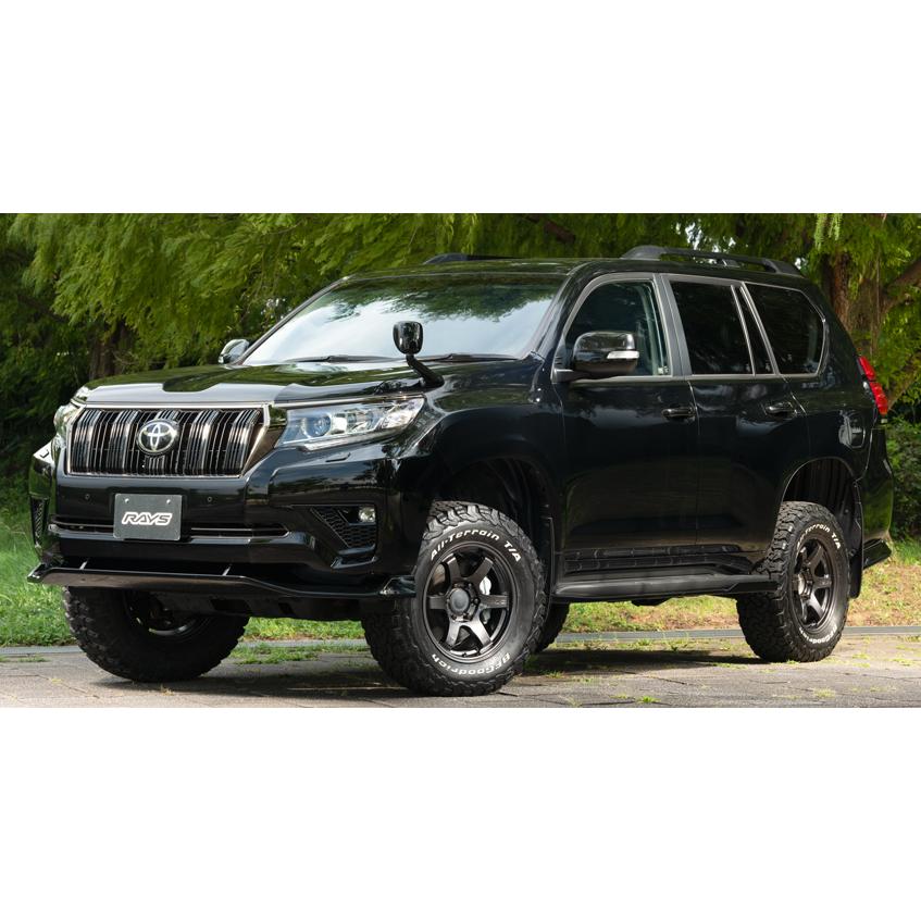 レイズ グラムライツ 57DR-X スーパーダークガンメタ 17インチ【265