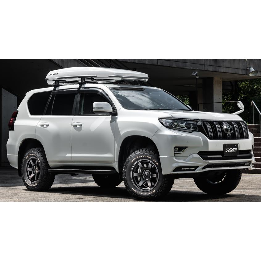 レイズ グラムライツ 57DR-X スーパーダークガンメタ 17インチ【265