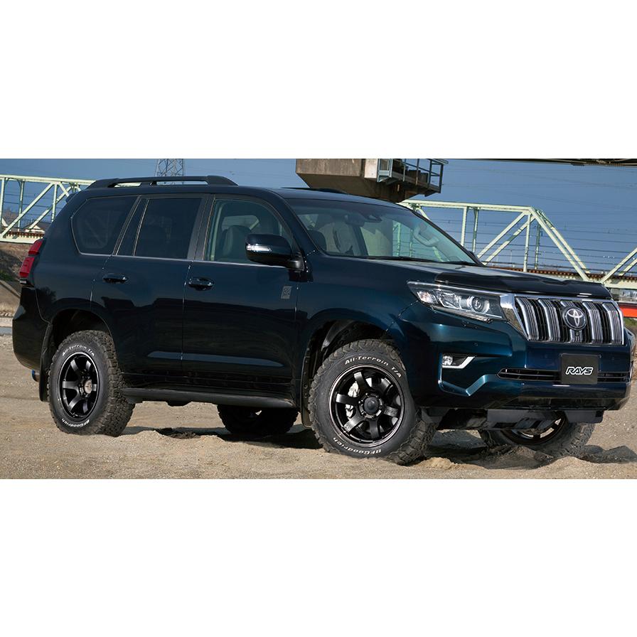 レイズ グラムライツ 57DR-X スーパーダークガンメタ 17インチ【265