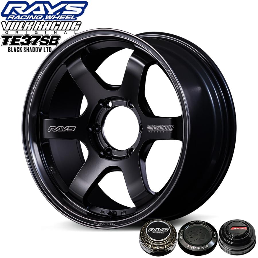 RAYS[レイズ]ボルクレーシングTE37SBブラックシャドウLTD.17インチ