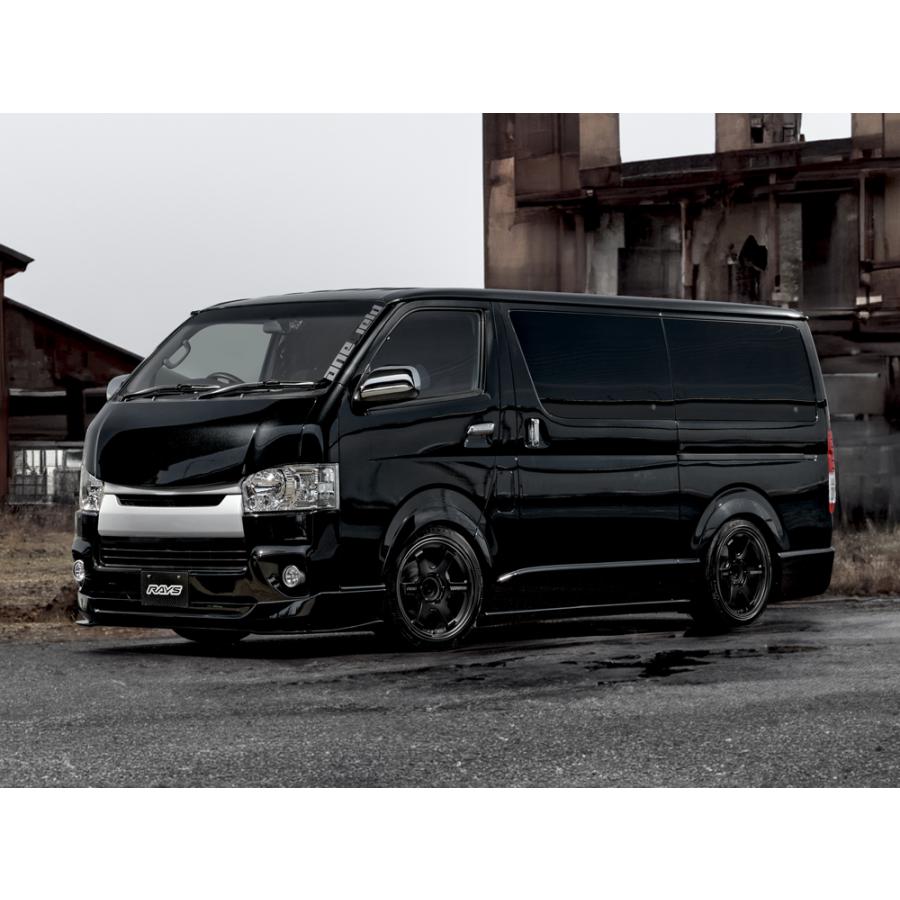 ボルクレーシング　TE37 ウルトララージ　マットブラック　ハイエース ボルクレーシング TE37 ウルトララージ マットブラック