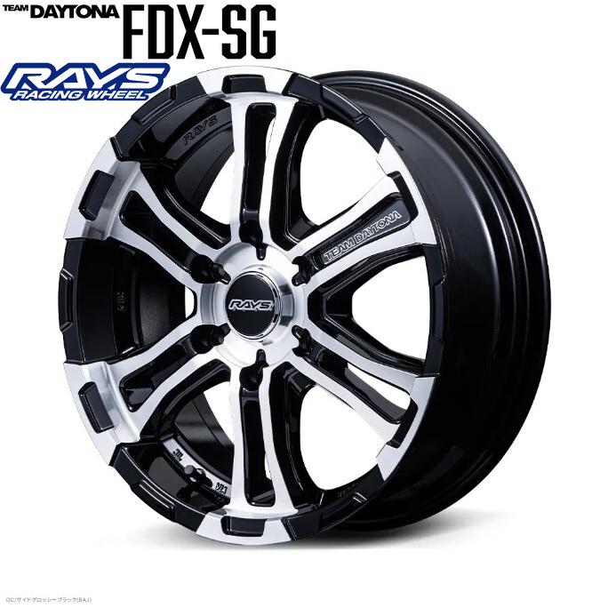 チームデイトナ(RAYS)FDX-SG 17インチ【215/60R17ホイールタイヤセット