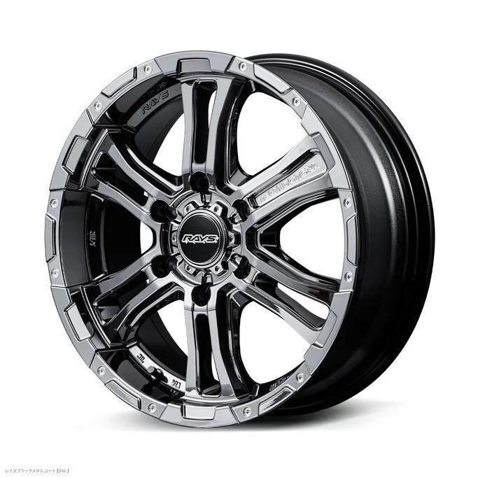 デイトナ　215/60R17C 楽天市場】【1本組】200系 ハイエース タイヤホイールセット Daytona