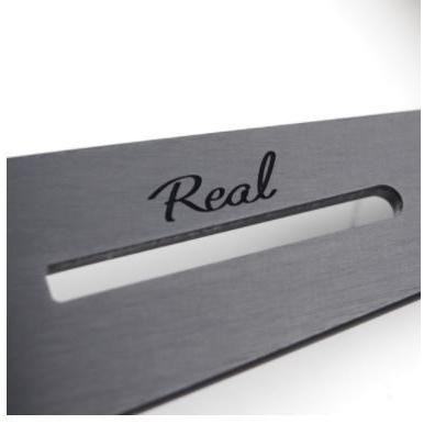 レアル(REAL) スポーツ ディープタイプ 汎用ステアリング オールレザー