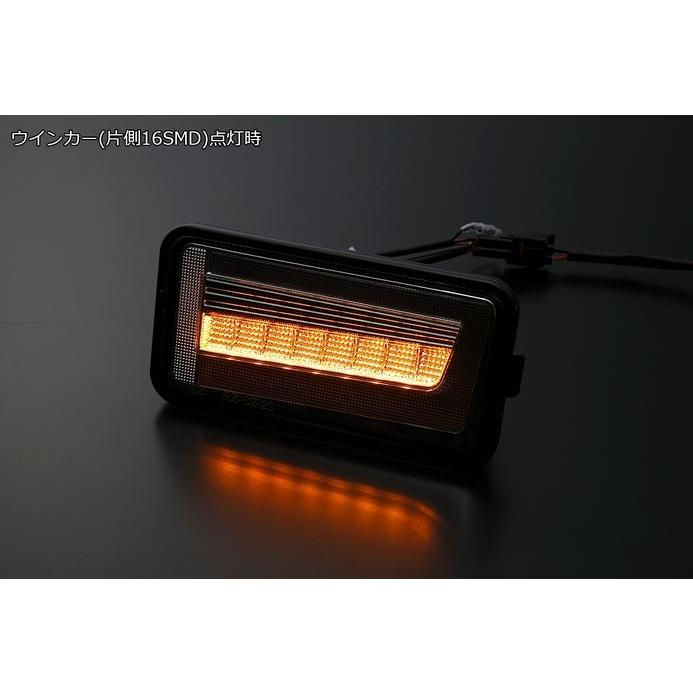 ライツ(REIZ) 流星バージョンLEDテールレンズＶｅｒ2 キャリイ DA63T/DA65T/DA16T 【レッドクリアレンズ】の画像